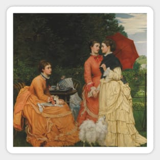 Sisters by Valentine Cameron Prinsep Magnet